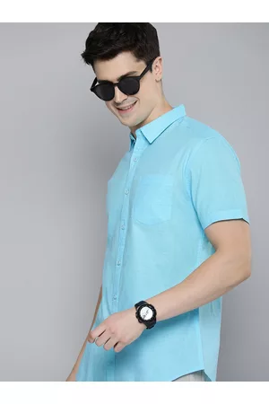 HERE&NOW Men Slim Fit Opaque Casual Shirt