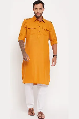 Vastramay Shirt Collar Regular Kurta With Pyjamas Set