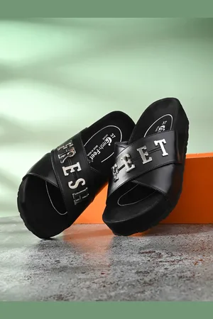 FRESH 1947 FEET Embellished Open Toe Flats