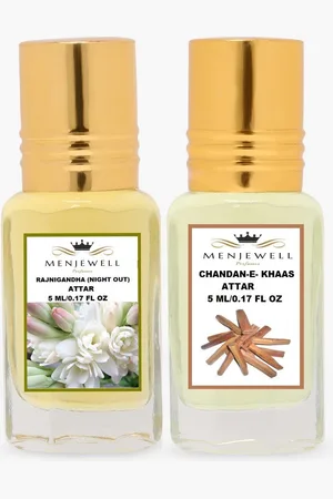 Menjewell Rajnigandha (Nightout) Chandan-E-Khaas Attar 100gm