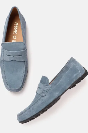 Geox U Kosmopolis+Grip Men Solid Leather Moccasins