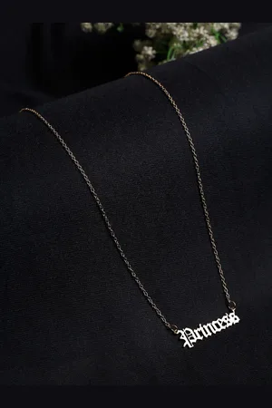 Sangria Gold Toned Gold-Plated Necklace