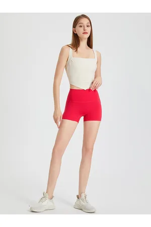 JC Collection Women Slim Fit High-Rise Rapid Dry Sports Shorts