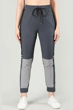 CHKOKKO Women Colourblocked Running Gym Regular Fit Sports Joggers