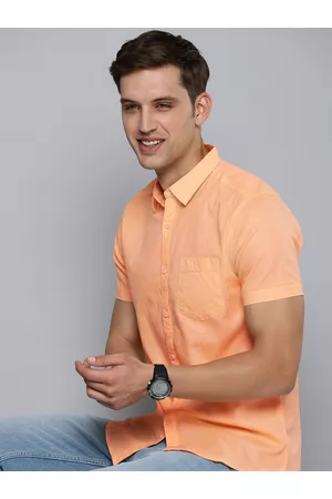 HERE&NOW Men Slim Fit Opaque Casual Shirt