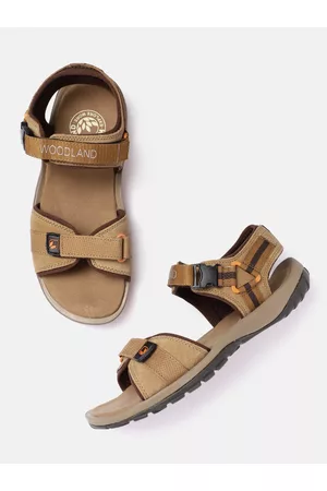 Buy WOODLAND Mens Buckle Closure Sandal | Shoppers Stop