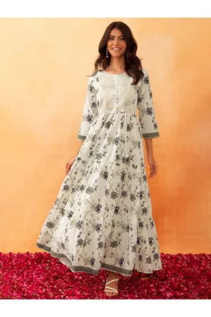 indya Women Maxi Beige Dress - Buy indya Women Maxi Beige Dress Online at  Best Prices in India | Flipkart.com