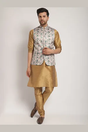 Kaifoo Floral Printed Kurta with Churidar