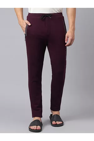 Richlook Men Mid-Rise Track Pants