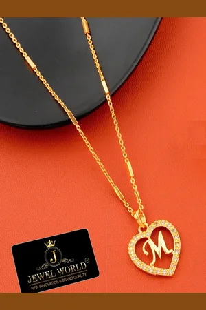 JEWEL WORLD Gold-Plated Necklace