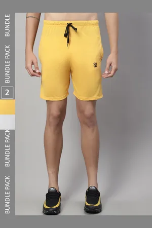 VIMAL JONNEY Men Pack Of 2 Cotton Sports Shorts