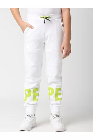 Pepe Jeans Boys Typography Printed Joggers