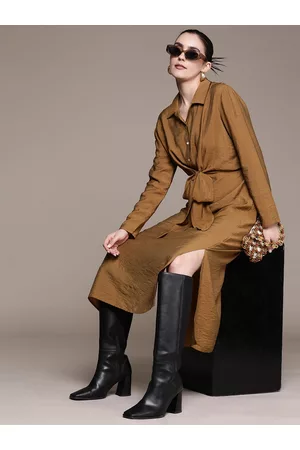 MANGO Casual Dresses - Wrap Midi Dress