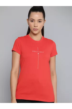 HRX Women T-shirts - Women Printed Detail T-shirt
