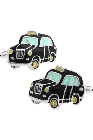 The Tie Hub Black & Blue Quirky Cufflinks