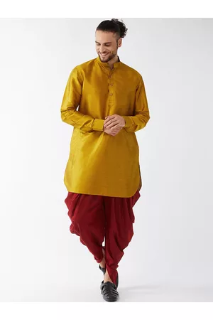 Vera Mont Women Kurtas with Dhoti Pants - Mandarin Collar Kurta with Dhoti Pants