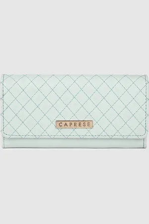 Caprese Women Geometric Thread Work Design Envelope Wallet