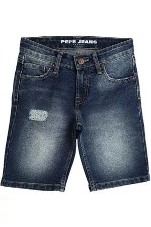 Pepe Jeans Boys Washed Slim Fit Denim Shorts