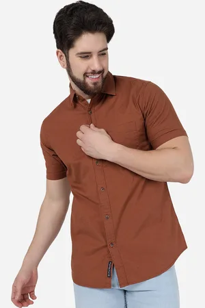 JADE BLUE Men Slim Fit Comfort Cotton Casual Shirt