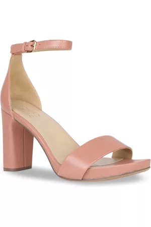 Naturalizer Women Platform Sandals - Women Pink Solid Sandals