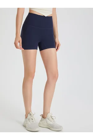 JC Collection Women Slim Fit High Rise Training Or Gym Rapid Dry Shorts