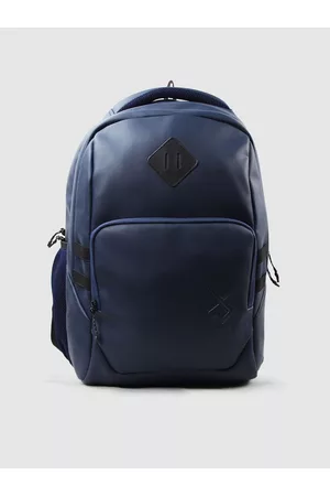 HRX Rucksacks & Backpacks - Blue Printed Brand Logo Backpack