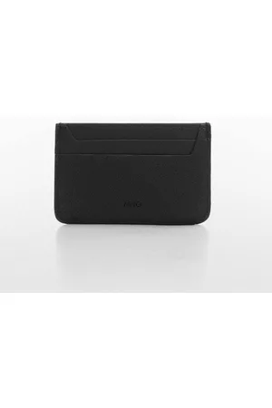 MANGO Wallets & Card Holders - Pebbled Effect Sustainable Card Holder