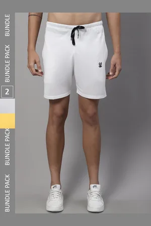 VIMAL JONNEY Pack Of 2 Men Mid Rise Cotton Sports Shorts