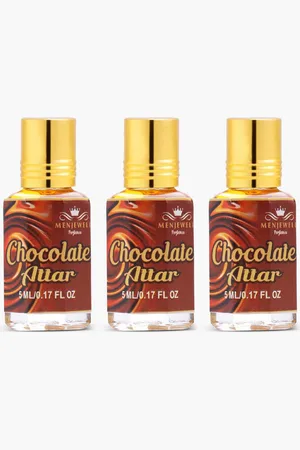 Menjewell Unisex Set Of 3 Chocolate Attar