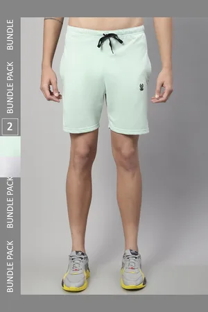 VIMAL JONNEY Men Pack of 2 Cotton Sports Shorts