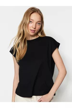Trendyol T-shirts - Extended Sleeves Pure Cotton T-Shirt