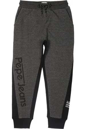 Pepe Jeans Boys Typography Mid-Rise Joggers