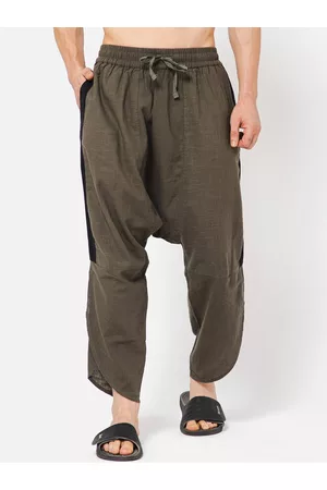 Loewe Men's Low-Crotch Pleated Trousers - Bergdorf Goodman