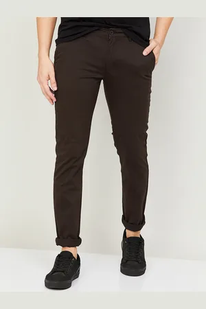 Lifestyle Men Mid-Rise Cotton Chinos Trousers