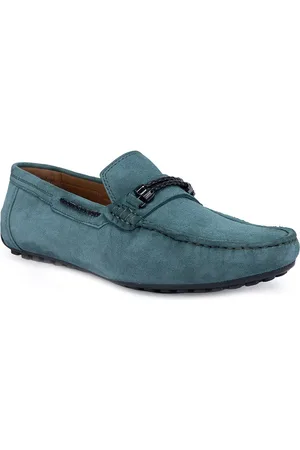 ROSSO BRUNELLO Men Embellished Leather Formal Loafers