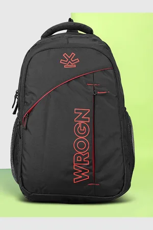 WROGN Printed Laptop Backpack Fits Upto 16 Inches with Raincover