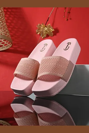 PANAHI Woven Design Flatform Heels