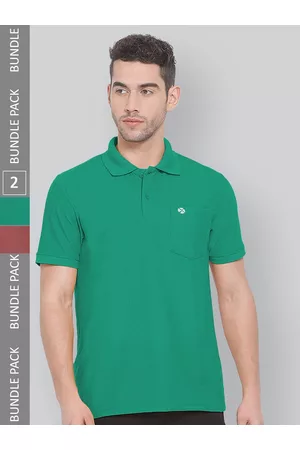 LUX NITRO Pack Of 2 Polo Collar Anti Odour Sports T-shirt