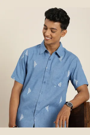 Taavi Men Legacy Pure Cotton Opaque Casual Shirt