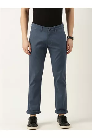 U.S.Polo Assn. Men Casual Wear Navy Blue Trouser | Navy | 151653