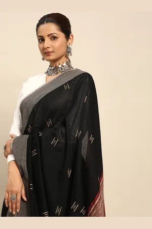 Taavi Woven Design Pure Cotton Handloom Saree