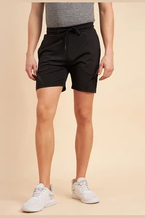 Sweet Dreams Men Black Mid-Rise Regular Shorts