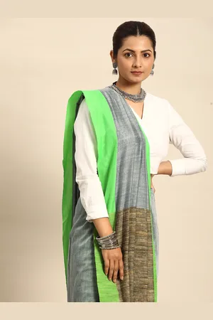 Taavi Woven Designed Pure Cotton Saree