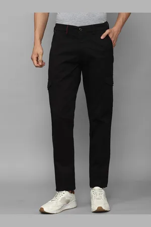 Louis Philippe Men Slim Fit Cargo Trousers