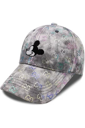 JENNA Kids Mickey & Donald Embroidered Cotton Baseball Cap