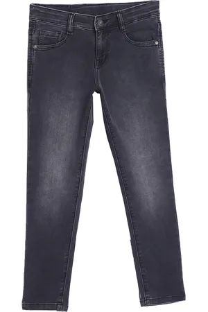 CANTABIL Girls Comfort Clean Look Light Fade Cotton Stretchable Jeans