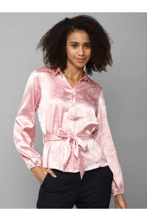 Allen Solly Floral Printed Shirt Style Top