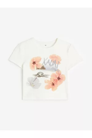 H&M Girls Print-Motif T-shirt