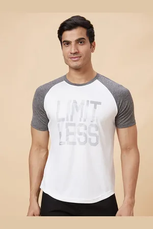 Globus White Typography Printed Raglan Sleeves Casual T-shirt