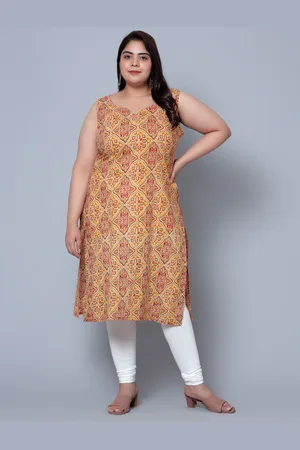 Bani Women Plus Size Ethnic Motifs Printed Kurta